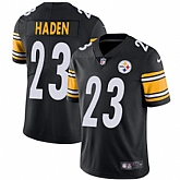 Nike Men & Women & Youth Steelers 23 Joe Haden Black NFL Vapor Untouchable Limited Jersey,baseball caps,new era cap wholesale,wholesale hats